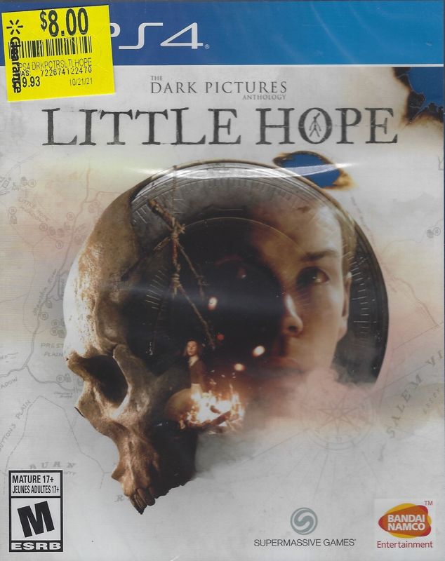 Dark Pictures Anthology: Little Hope box art for Playstation 4